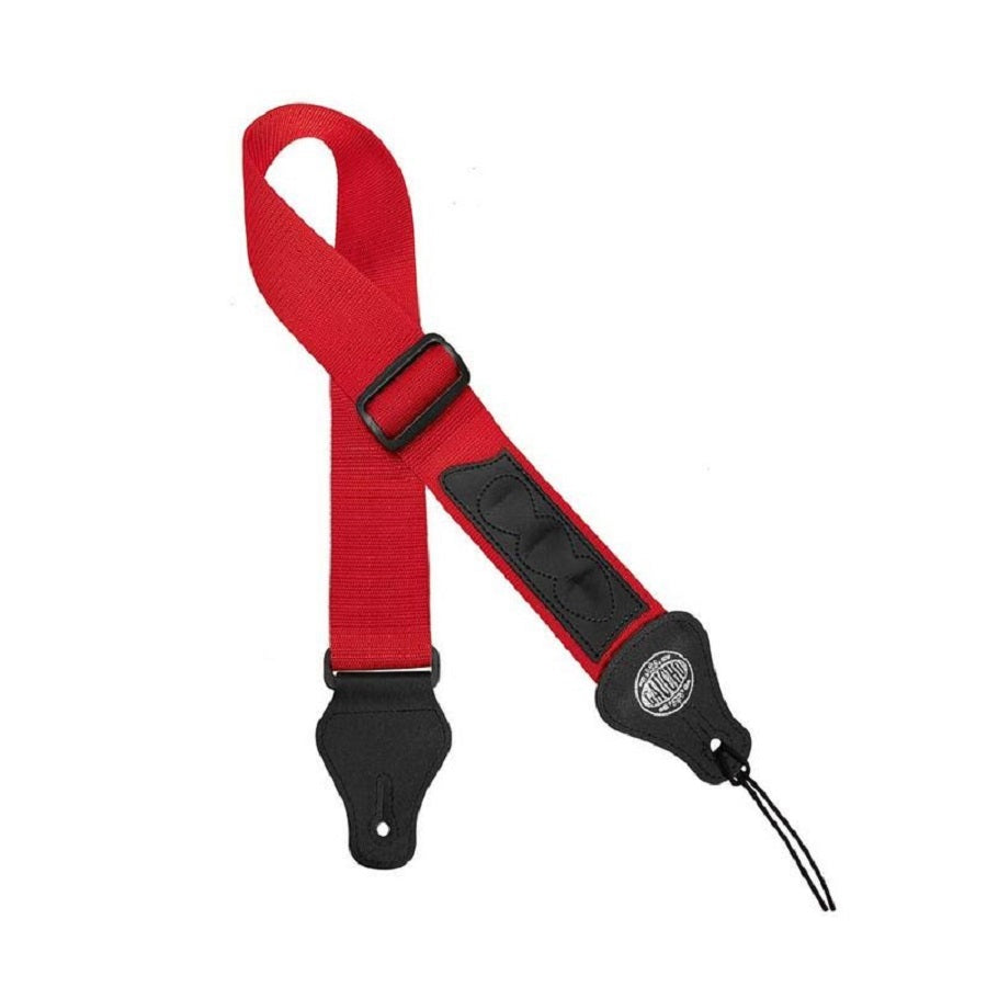 Gaucho GST55RD Комплект колан за китара с 3 пера червен