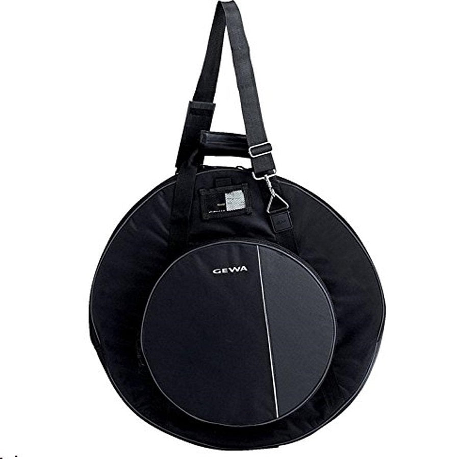 Gewa 231200 Премиум калъф за чинели до 22”, Cordura 600D, външен джоб 15”, черен