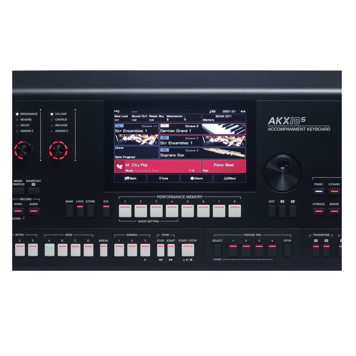 Medeli AKX10S Електронна йоника аранжор уъркстейшън 61 клапи