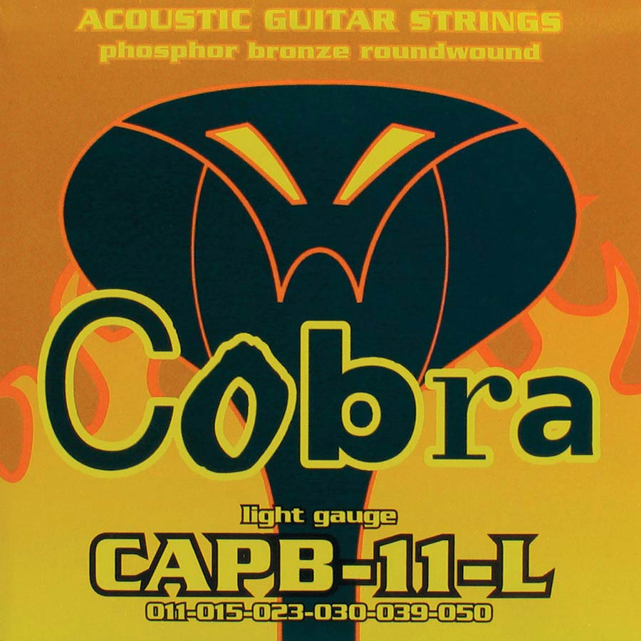 Cobra CAPB11L Комплект струни за акустична китара light 011–050