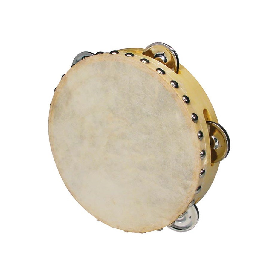 Hayman CSN0705 Тамбурина от дърво, естествена кожа, 7”