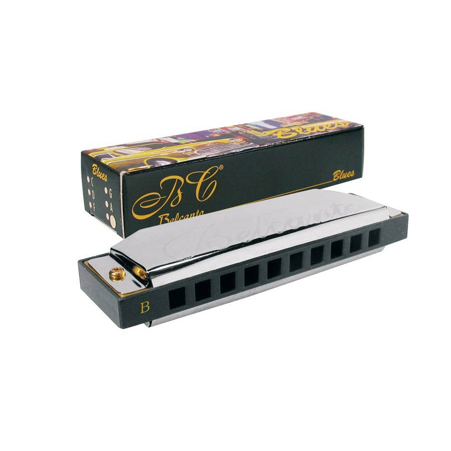 Belcanto HRM20B Диатонична устна хармоника Blues Harp, тоналност B (СИ), с кутия
