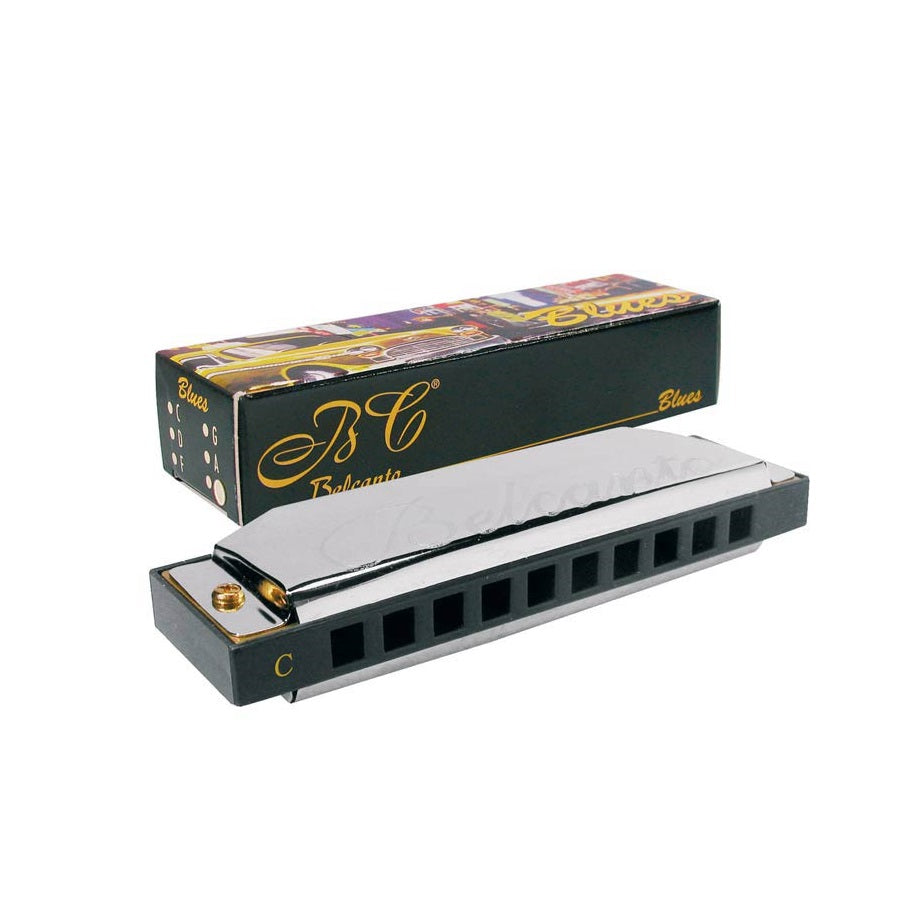 Belcanto HRM20C Диатонична устна хармоника Blues Harp, тоналност C (ДО), с кутия