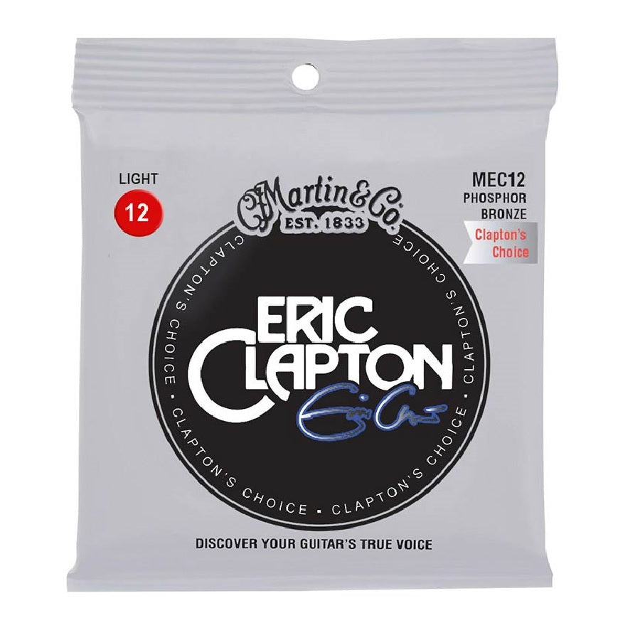 Martin MEC12 Комплект струни за акустична китара 012–054, Signature Series Eric Clapton