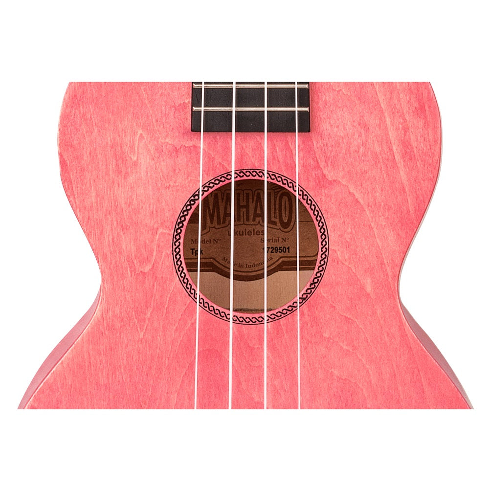 Mahalo ML2CP Комплект концертно укулеле, калъф, 3 перца, Coral pink