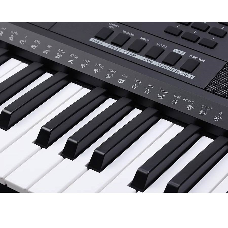 Medeli MK401 Електронна йоника комплект със слушалки, столче и стойка, 61 динамични клавиша, 600 тона