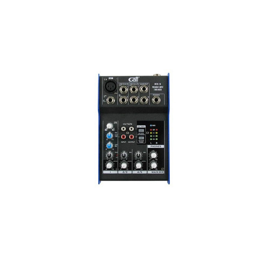 Gatt Audio MX5 Аналогов аудио миксер, 5 канала, компактен