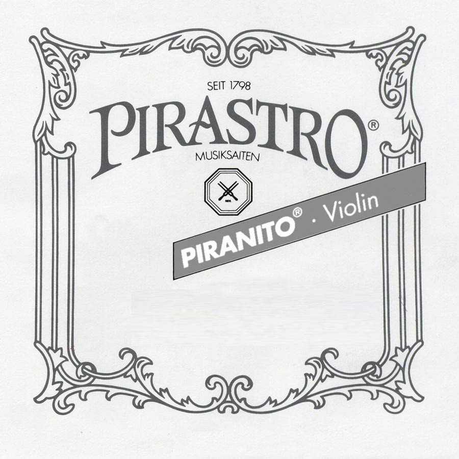 Pirastro Piranito P615000 Комплект 4 струни за цигулка 4/4, Medium, стоманено ядро