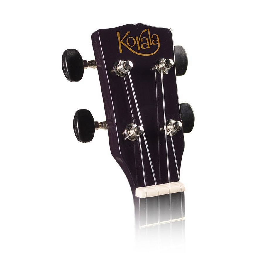 Korala UKS30PU Комплект сопрано укулеле, ток, 3 пегетьо, Purple