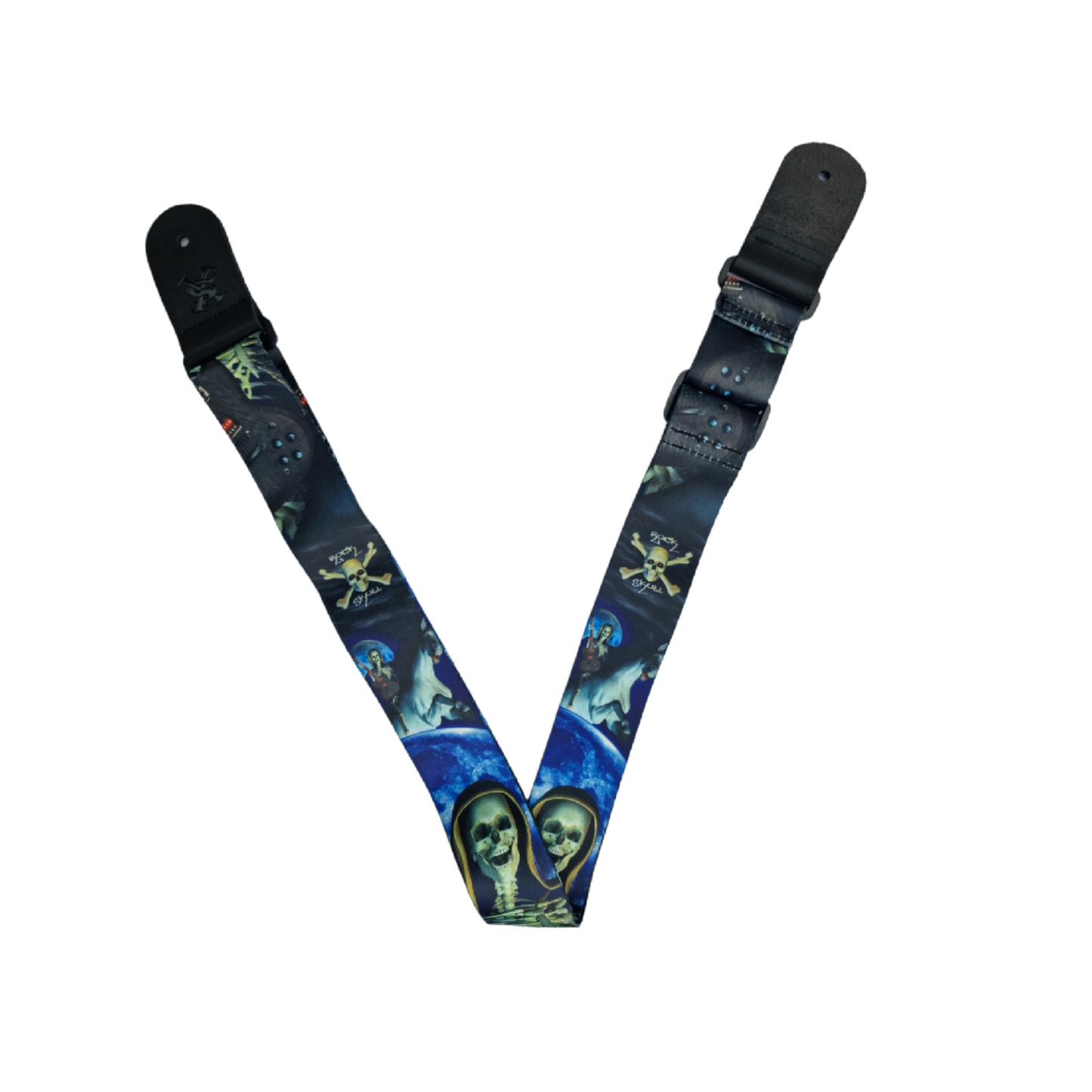 SX GSP2MSK Колан за китара moon skull