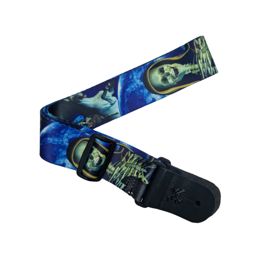 SX GSP2MSK Колан за китара moon skull
