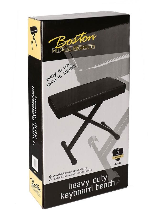 Boston OB240 Професионален стол за клавиатури, макс. тегло 150кг