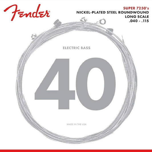 Fender Super 7250S Комплект струни за електрическа бас китара 5 струни