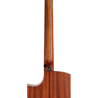 Bromo BAT2MCE Електро-акустична китара Auditorium, Масивен махагон, Bromo BZP1, cutaway