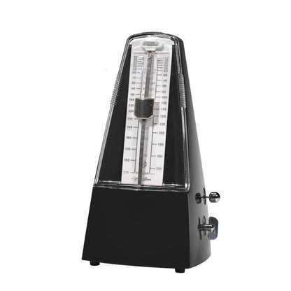 Boston BMM60BK Класически механичен метроном, 40–208 BPM, със звънец, черен