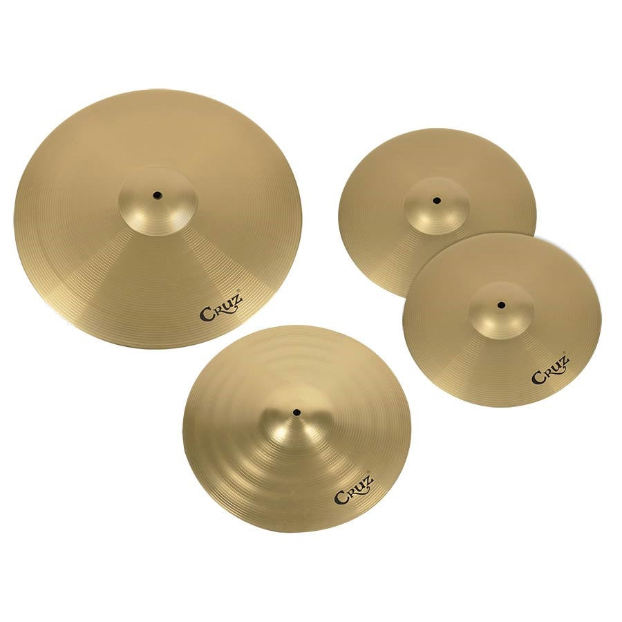 Cruz BSET141620 Комплект чинели Basic Series, hi-hat 14”, crash 16”, ride 20”