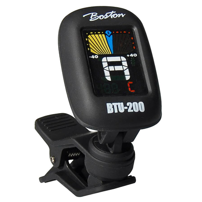Boston BTU200 Универсален хроматичен тунер, цветен екран, 430–450 Hz