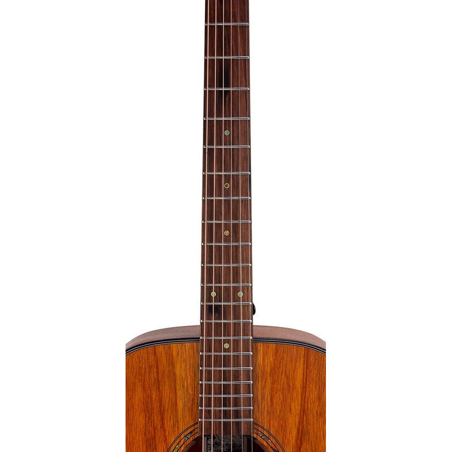 Bromo BAT1M Акустична китара Dreadnought, Серия Tahoma, масивен махагон, натурален мат