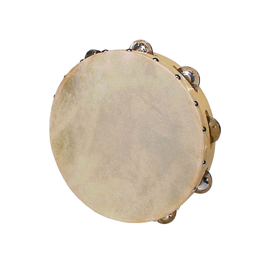 Hayman CSW1009 Тамбурина от дърво, с естествена кожа, 10”