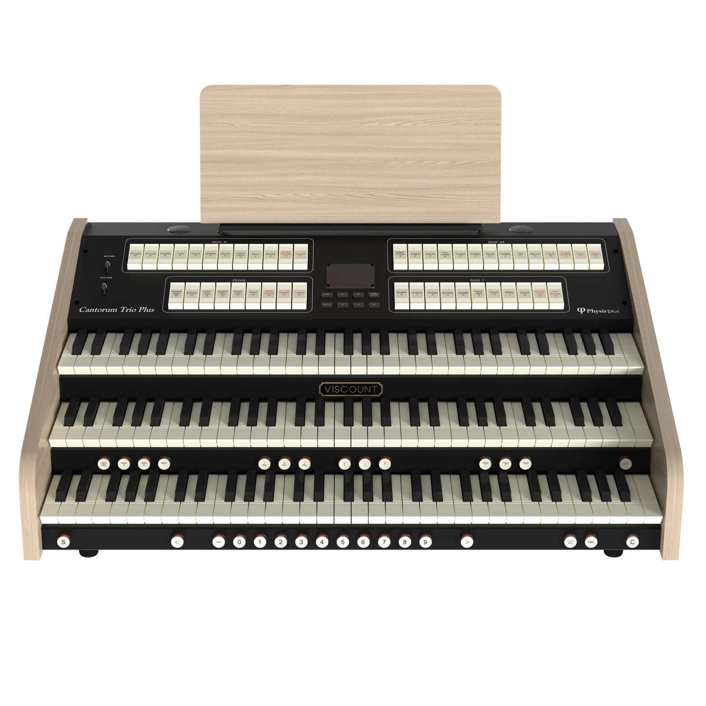 Viscount Cantorum Trio Plus Дигитален църковен орган с 3 мануала и Physis Plus технология