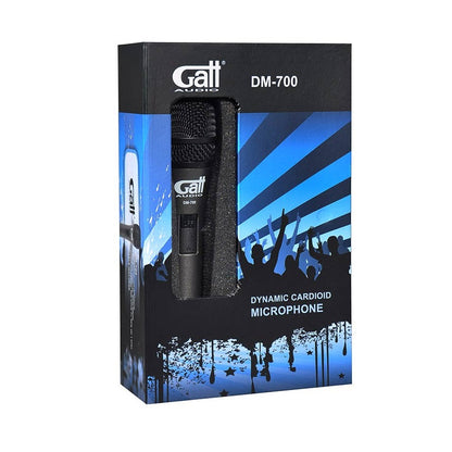 Gatt Audio DM700 Професионален динамичен кардиоиден микрофон, с включен XLR кабел