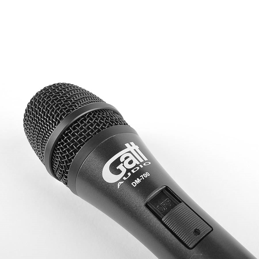 Gatt Audio DM700 Професионален динамичен кардиоиден микрофон, с включен XLR кабел