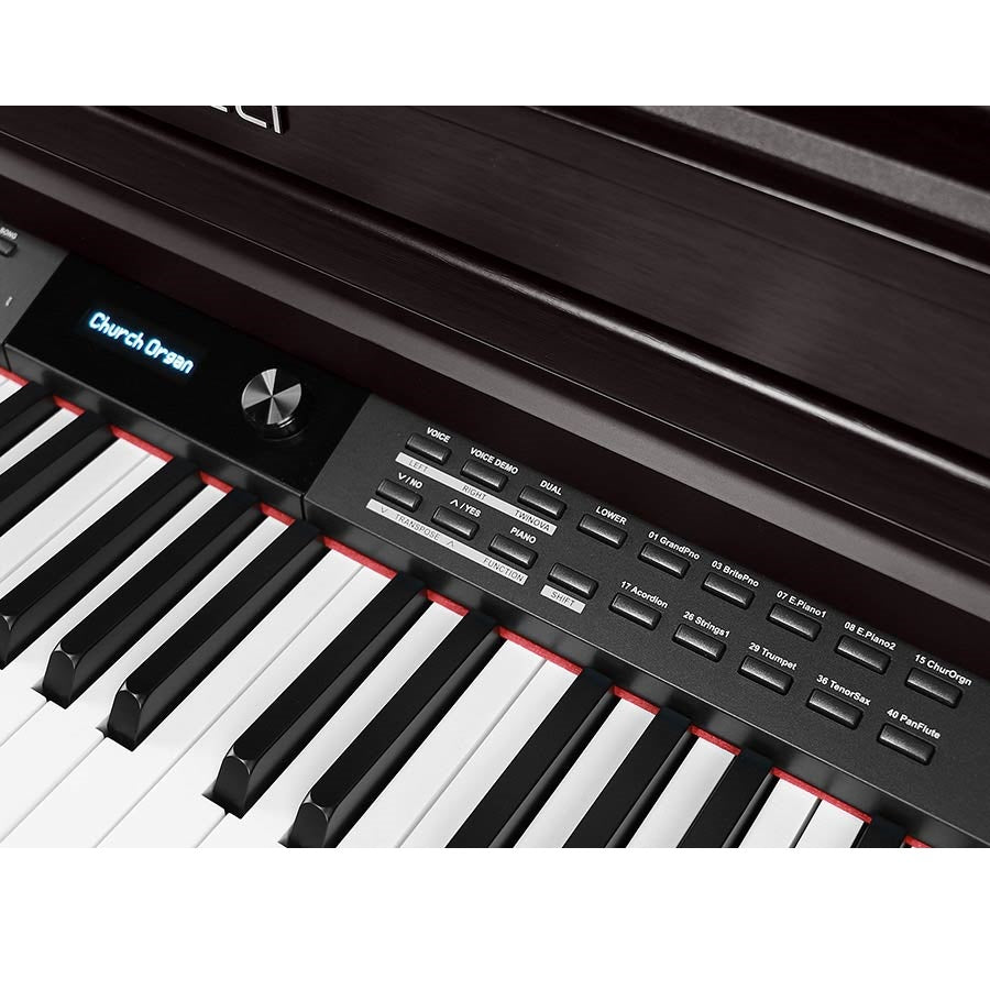 Medeli DP460KRW Дигитално пиано, 88 тежки клавиша (K8), Forte Series, палисандър