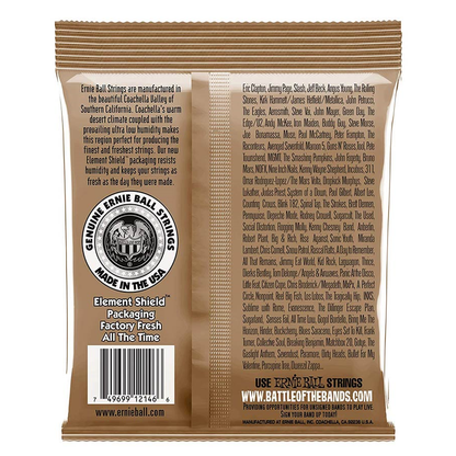Ernie Ball EB2146 Комплект 6 струни за акустична китара 12–54 Phosphor Bronze