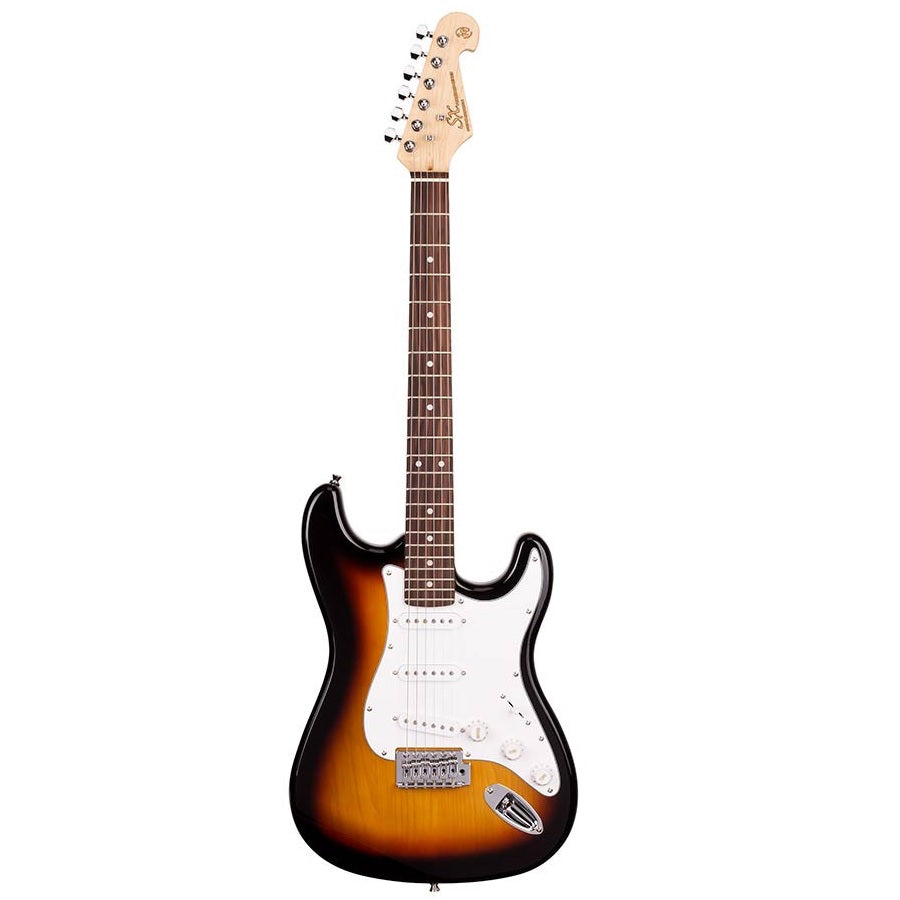 SX ED13TS Електрическа китара Stratocaster, sunburst, калъф