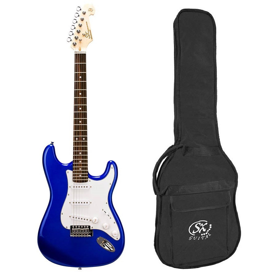 SX ED1EB Електрическа китара Stratocaster, син
