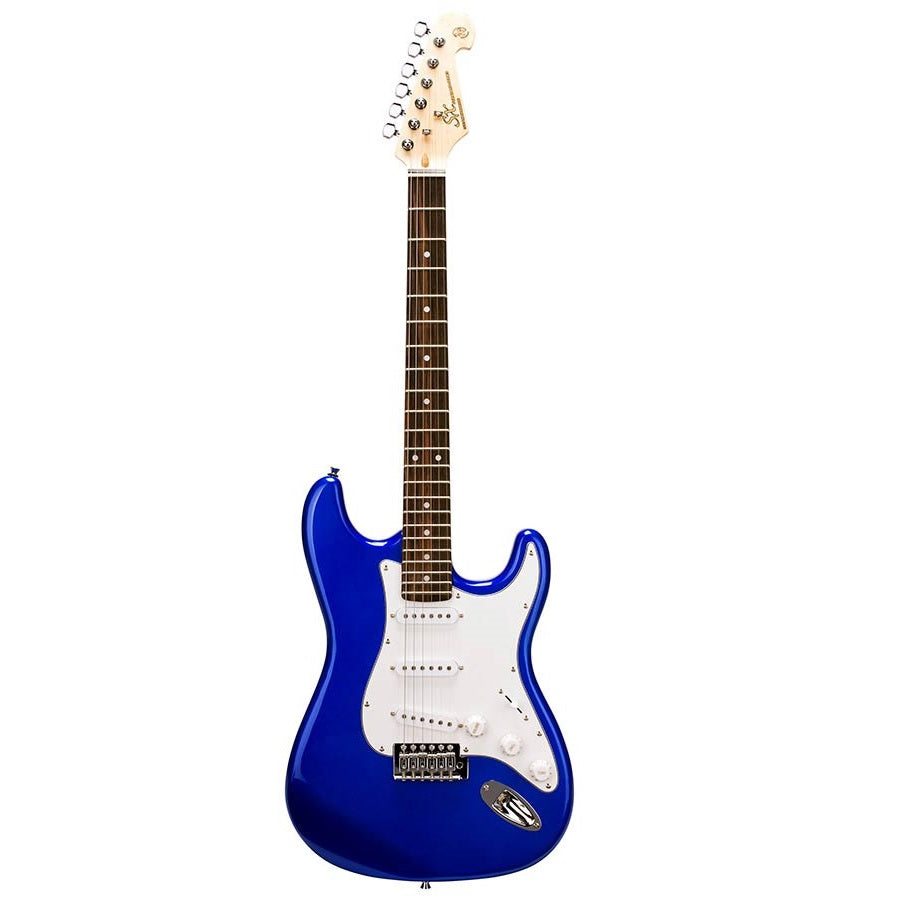 SX ED1EB Електрическа китара Stratocaster, син