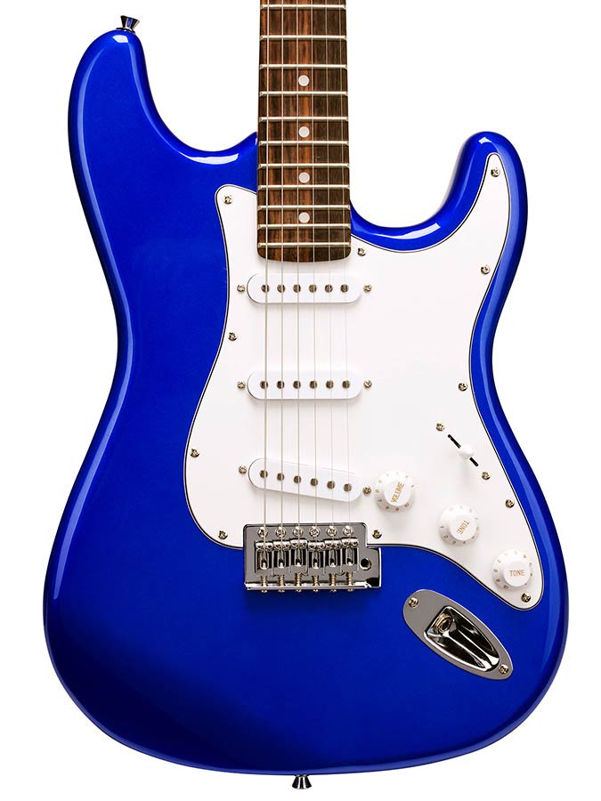 SX ED1EB Електрическа китара Stratocaster, син