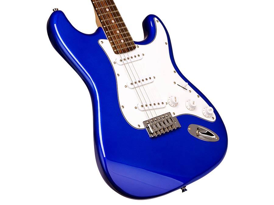 SX ED1EB Електрическа китара Stratocaster, син