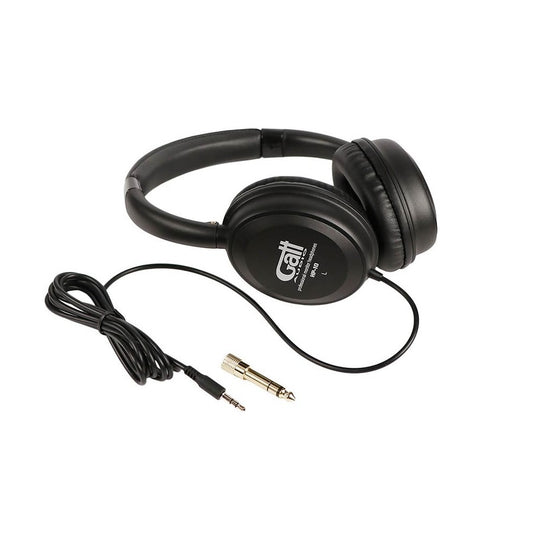 Gatt Audio HP10 Професионални over-ear сгъваеми слушалки, кабел 1,5 m, включен адаптер