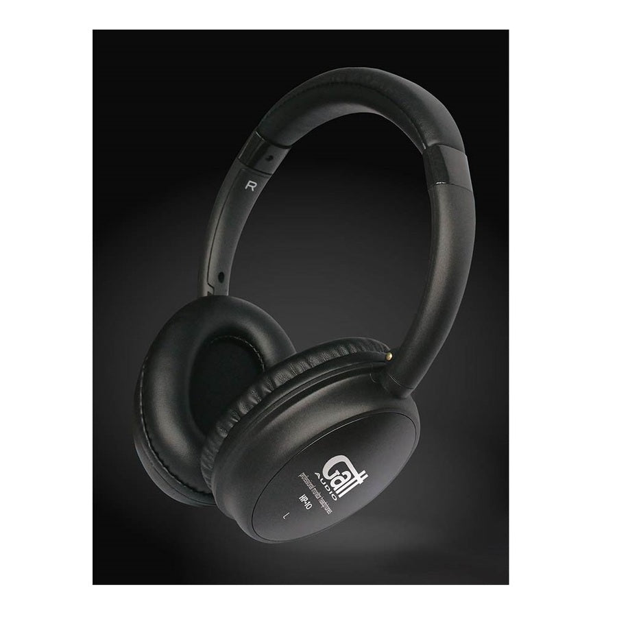 Gatt Audio HP10 Професионални over-ear сгъваеми слушалки, кабел 1,5 m, включен адаптер