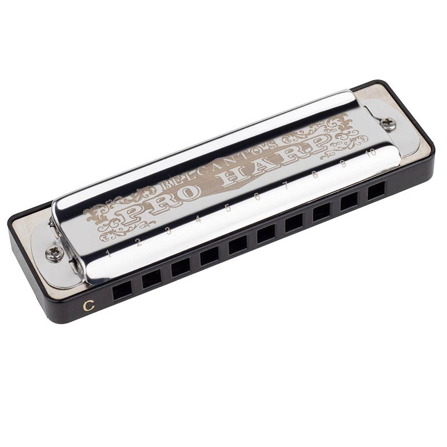 Belcanto HRM60C Диатонична устна хармоника Blues Harp, тоналност C (ДО), с кутия