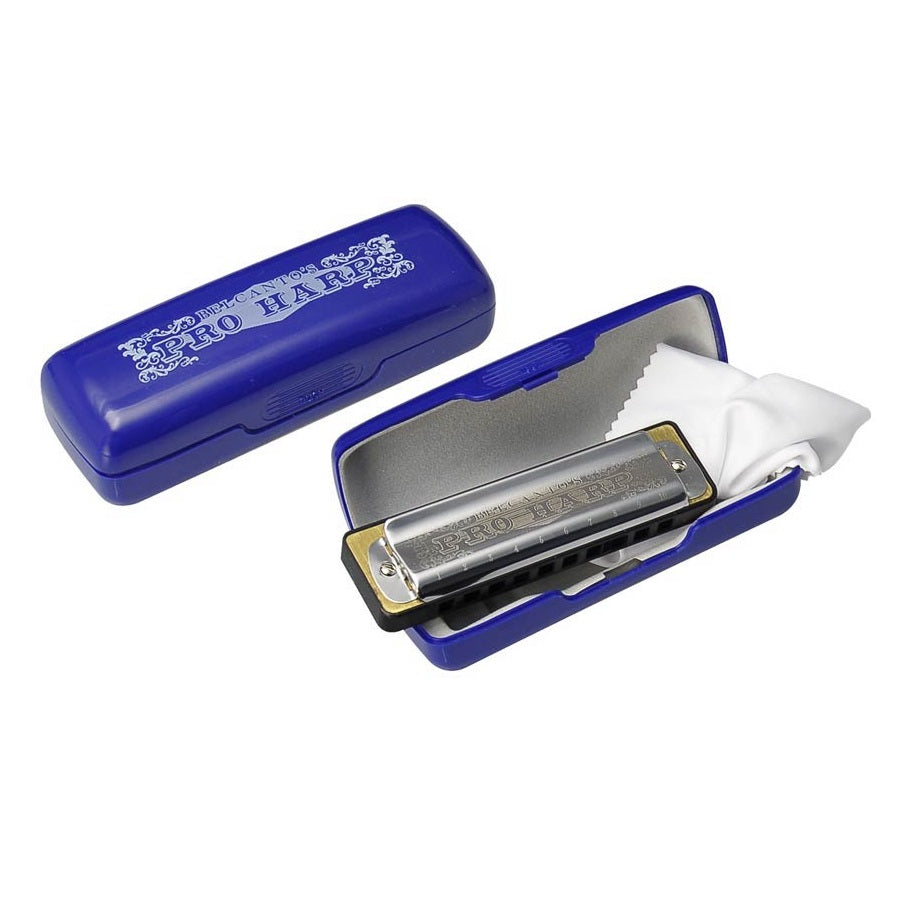 Belcanto HRM60E St Louis Pro Диатонична устна хармоника Blues Harp, тоналност E (МИ), с кутия