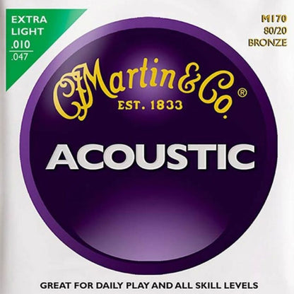 Martin M170 Комплект струни за акустична китара 010–047