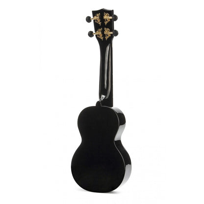 Mahalo MA1HEBK Комплект сопрано укулеле, Heart Black, калъф, 3 перца