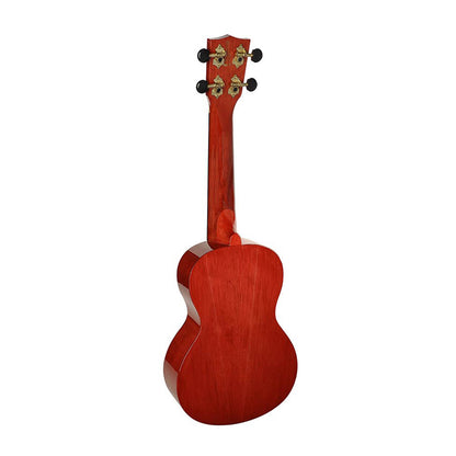 Mahalo MH2TWR Комплект концертно укулеле, калъф, Transparent wine red