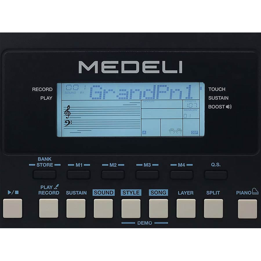 Medeli MK110 Електронна йоника 61 клавиша, 170 ритъма, динамична