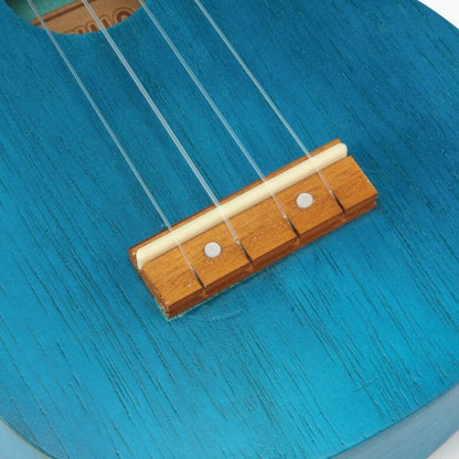 Mahalo MK1TBU Pro Комплект сопрано укулеле, Transparent Blue, калъф, 3 перца