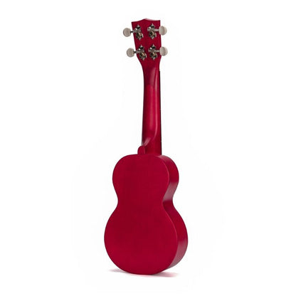 Mahalo MK1TRD Комплект сопрано укулеле, Transparent red, калъф, 3 перца