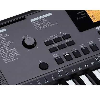 Medeli MK200 Електронна йоника, 61 динамични клавиша, 585 тона, 202 ритъма, USB-MIDI