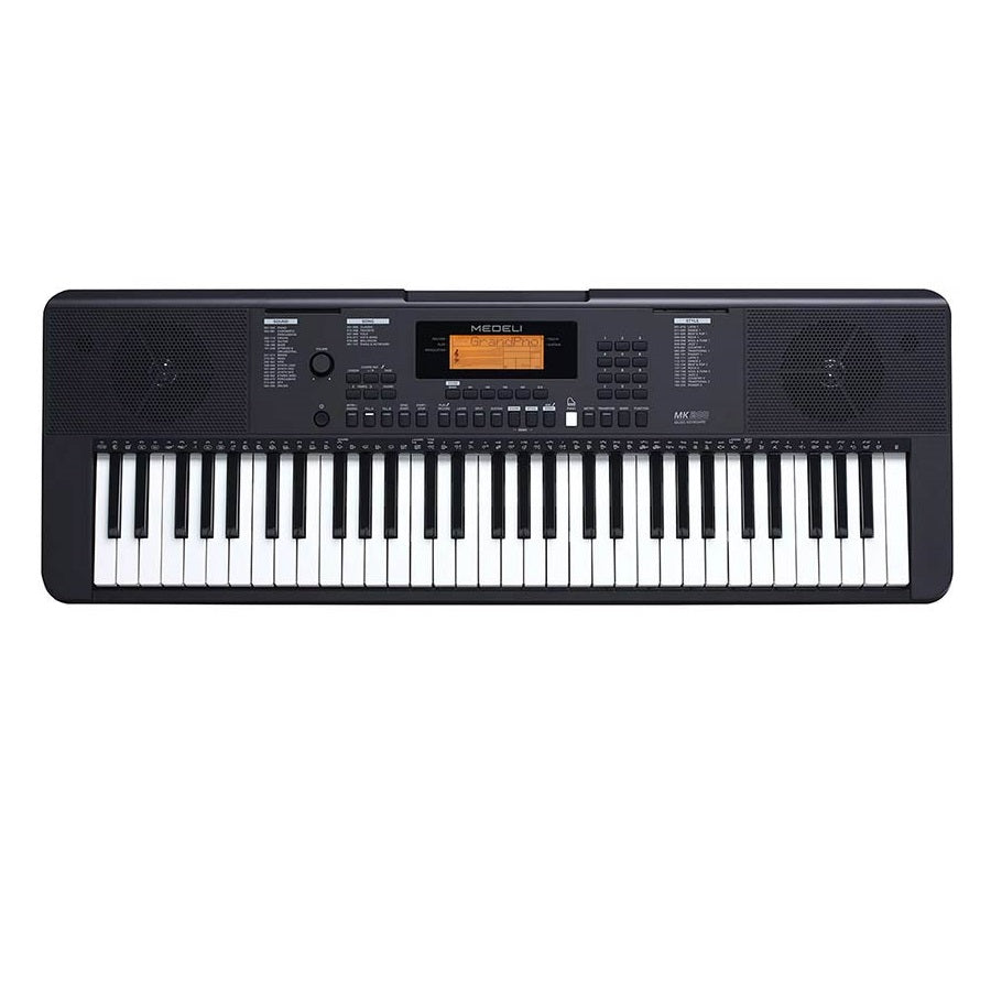 Medeli MK200 Електронна йоника, 61 динамични клавиша, 585 тона, 202 ритъма, USB-MIDI