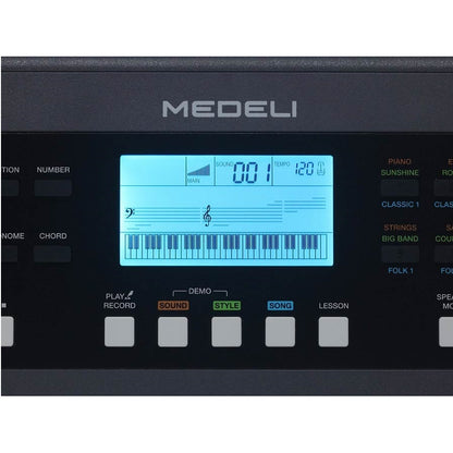 Medeli MK61 Електронна йоника 61 клавиша, 150 ритъма, динамична