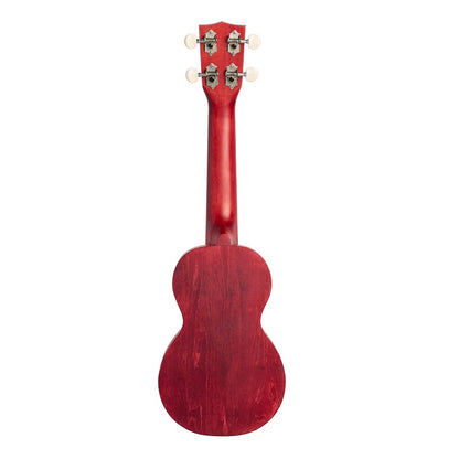 Mahalo ML1CR Комплект сопрано укулеле, Cherry Red, калъф, 3 перца