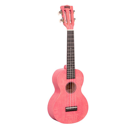 Mahalo ML2CP Комплект концертно укулеле, калъф, 3 перца, Coral pink