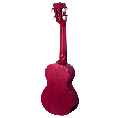 Mahalo ML2CR Комплект концертно укулеле, калъф, 3 перца, Cherry red