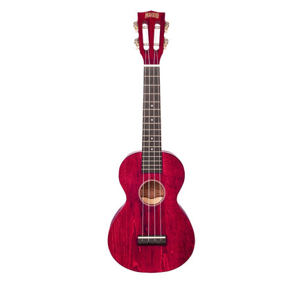 Mahalo ML2CR Комплект концертно укулеле, калъф, 3 перца, Cherry red